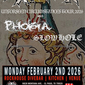 Exhorder "Unforseen Circumtances Tour 2026"