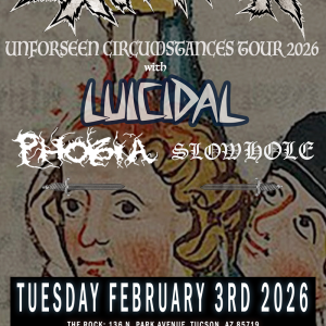 Exhorder"Unforseen Circumstanes Tour 2026"