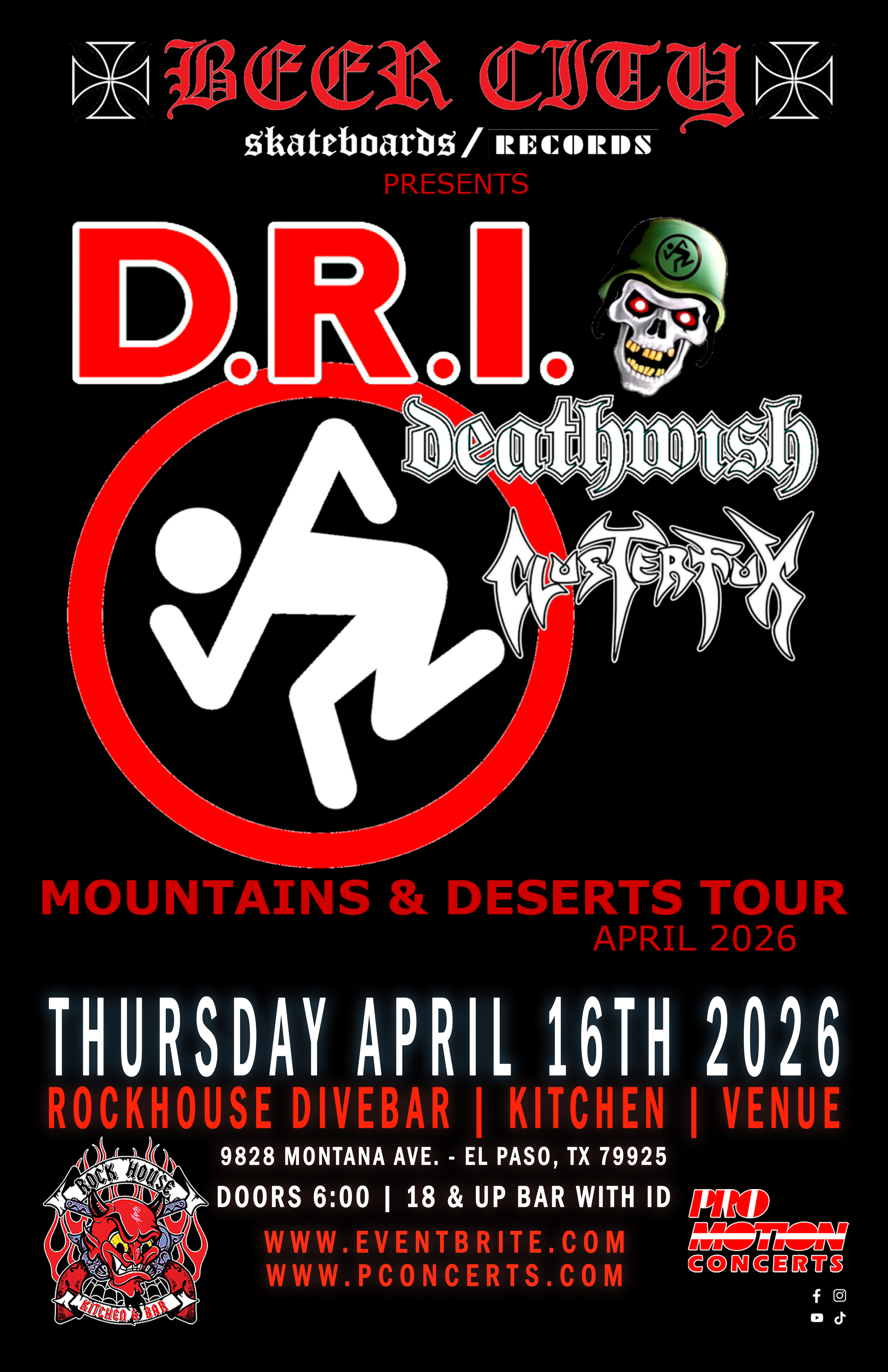 D.R.I. (Mountains & Deserts Tour